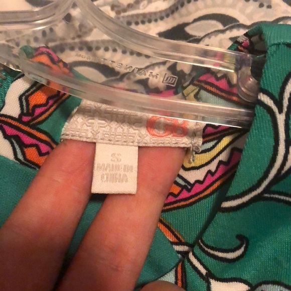 floral green dress - Picture 4 of 5